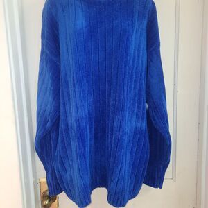 Blue Chenille sweater 2XL Match One
